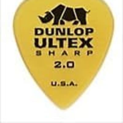 Dunlop Guitar Picks  72 Pack  Ultex Sharp  2.0mm (433R) image 2