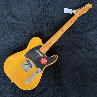 Squier Classic vibe 50s Telecaster Natural Lefty LH | Reverb