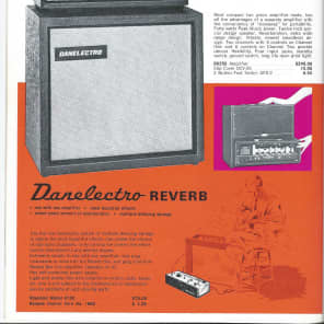 Vintage 1969 Danelectro Coral Guitars Full Line Catalog Hornet Sitar Amps image 9