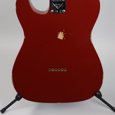 Fender Custom Shop Limited ‘50s Reverse Tele Relic Aged Cimarron Red image 8