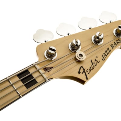 Fender Geddy Lee Jazz Bass Black Maple Fretboard image 9