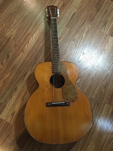 Kay Kmico jumbo flat top acoustic guitar 1940s Giant sounding