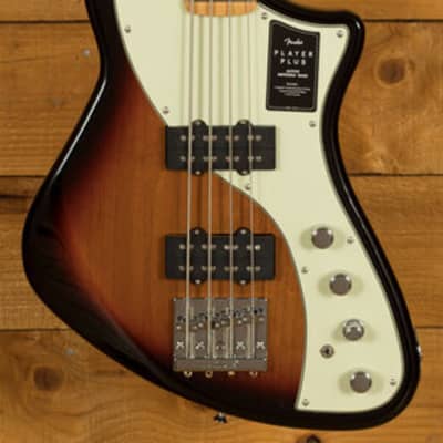 Fender Player Plus Active Meteora Bass | Maple - 3-Colour Sunburst image 3