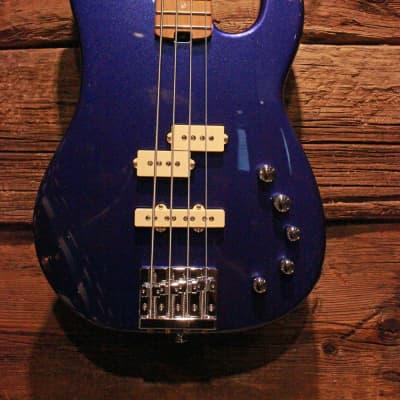 Charvel Pro Mod San Dimas PJ IV Electric Bass, Mystic Blue image 2
