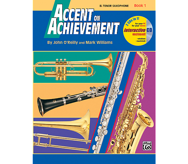 Accent on Achievement Book 1 - Tenor Sax <17088> Alfred Music image 1