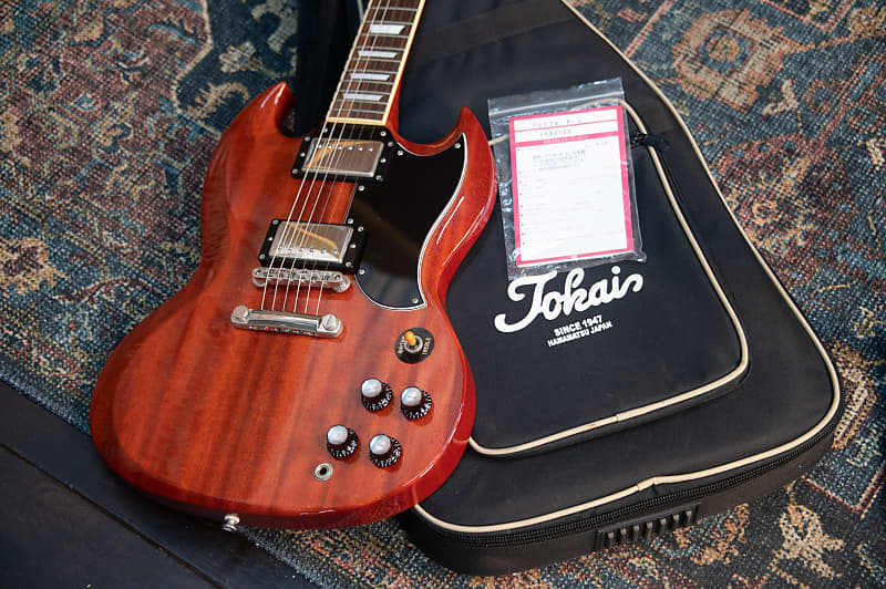 2019 Tokai SG 124 FCH - Faded Cherry - Made In Japan