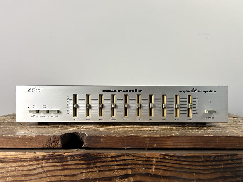 Marantz EQ10 Stereo Graphic Equalizer 19811982 Silverface Reverb