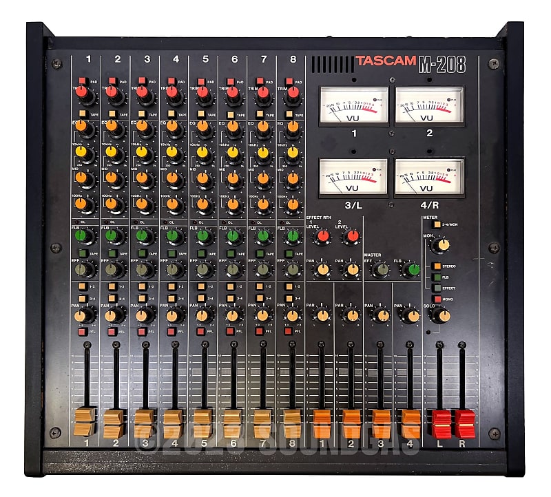 TASCAM M-208 + Direct Out Mod | Reverb