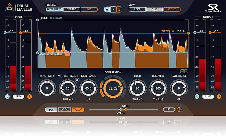 Sound Radix Drum Leveler Beat detection-based Dynamics Processing image 1