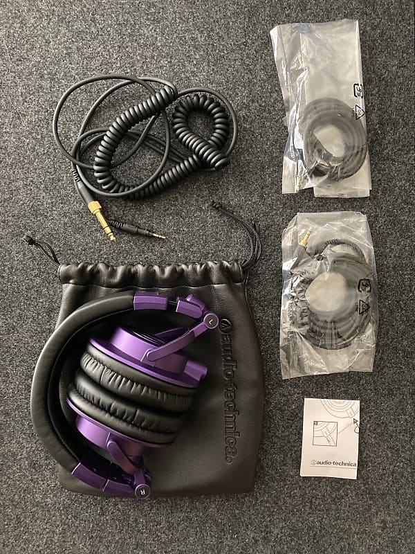 Purple discount audio technica