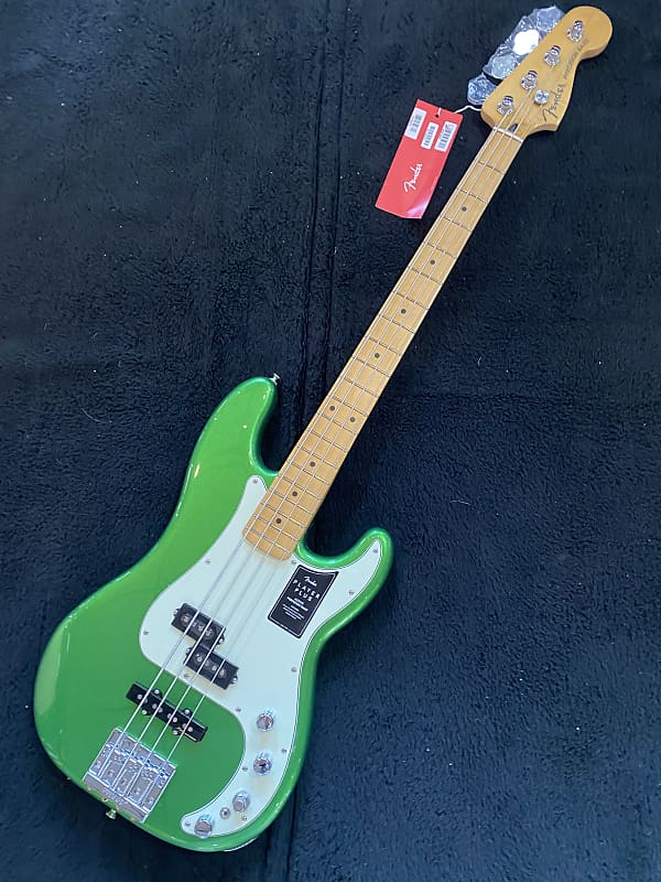 Fender Player Plus Precision Bass Cosmic Jade #mx22129285 (9lbs, 11oz) image 1