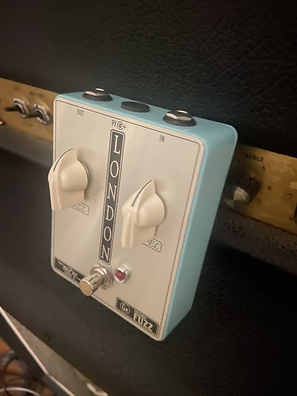 MJM Guitar FX London Fuzz 2023 - Blue Silver image 1