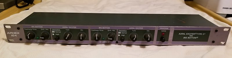 Aphex 104 Aural Exciter Type C2 With Big Bottom. Includes