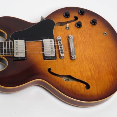 Gibson ES-335 Dot Reissue 1986 Sunburst ~ Super Flame Top and Back image 8