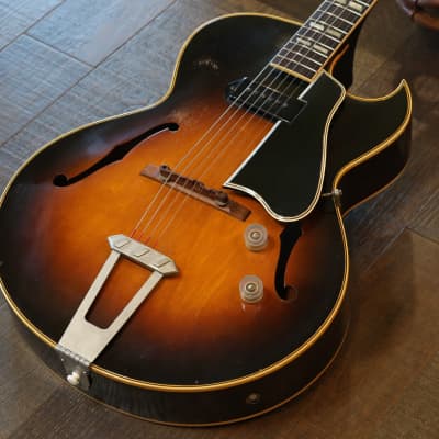 Vintage! 1949 Gibson ES-175 Archtop Hollowbody Guitar Tobacco Burst w/ Dogear P-90 + Gibson Case image 2