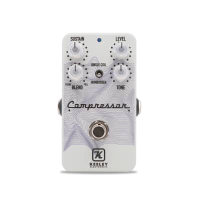 Keeley Compressor Plus - White Waves Compressor Pedal - Limited