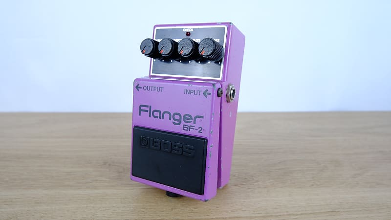 BOSS BF-2 Flanger 1982年 日本製 ブラックラベル Boss BF-2 Flanger (Black Label) 1980 - 1984 – Herscheid and