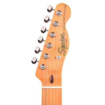 Fender Squier Classic Vibe 60's Thinline Telecaster Electric Guitar | Natural image 8