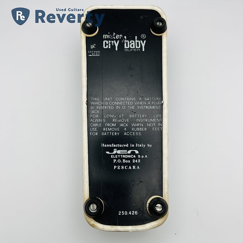 Jen Mister Cry Baby Super 250.426 - Silver/Black 1970s