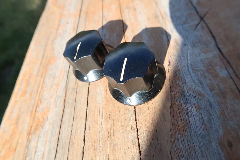 Fender Mustang 1965 Knobs Vintage Parts, Nice! Reverb