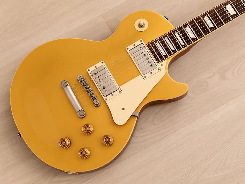 1998 Epiphone by Gibson Les Paul Standard Goldtop w/ USA 1998 Epiphone by Gibson Les Paul Standard Goldtop w/ USA