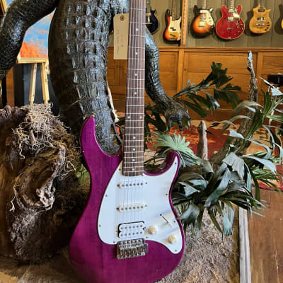 Peavey Raptor Plus EXP in Trans Purple HSS image 1