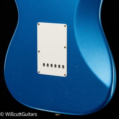 Fender Custom Shop Willcutt True '62 Stratocaster Journeyman Relic Lake Placid Blue '60 Oval C (040) image 2