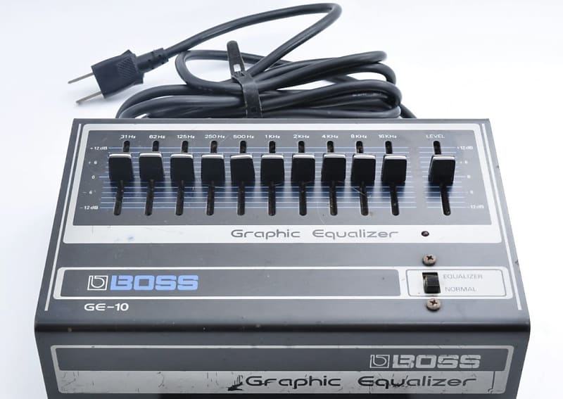 ギター BOSS GE-10 Graphic Equalizer Boss GE-10 Graphic EQ | Reverb Canada