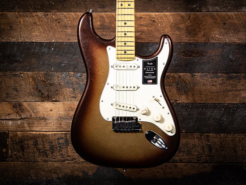 Fender American Ultra Stratocaster in Mocha Burst image 1