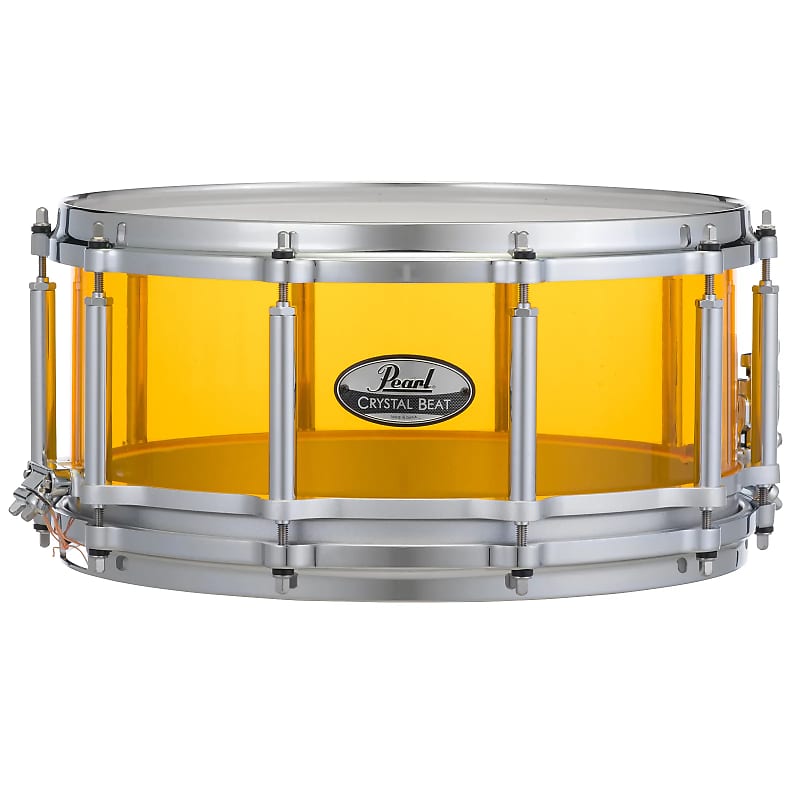 Pearl CRB1465S Crystal Beat 14x6.5" Free-Floating Snare Drum image 1