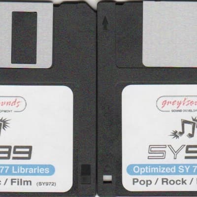 Yamaha SY99 synth patches • 2 Disk Set - Optimized SY 77 patches