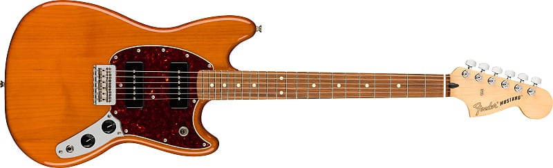 Fender Player Series Mustang 90 ,  Pau Ferro Fingerboard, Aged Natural -  MIM image 1