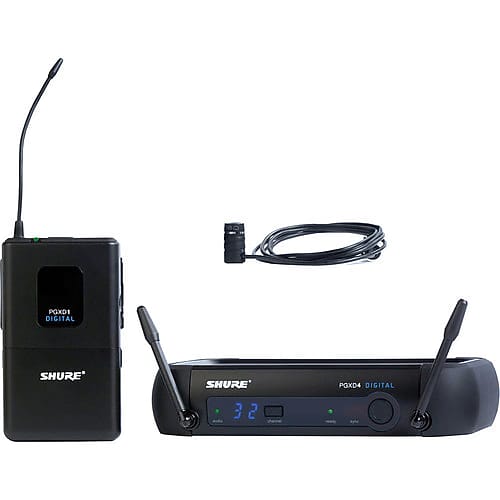 Shure PGXD14/85 Digital Wireless Cardioid Lavalier Microphone System (900 MHz) image 1