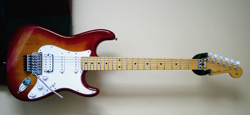 Fender Fsr Made In Japan Floyd Rose Stratocaster Cherry Reverb 5149