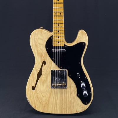 Fender Custom Shop Limited Edition Blackguard Tele Thinline Relic in Aged Natural image 3