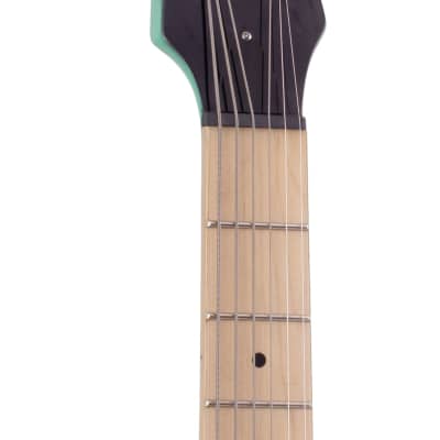 Eastwood Sidejack Baritone DLX-M Bound Solid Basswood Body Maple Set Neck 6-String Electric Guitar image 6