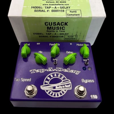 Reverb.com listing, price, conditions, and images for cusack-music-tap-a-delay