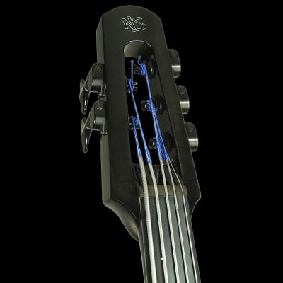 NS Design WAV5c OMNI Bass (B-G) - Black - Coform Fingerboard WAV5c-OB-(B-G)-BK image 4