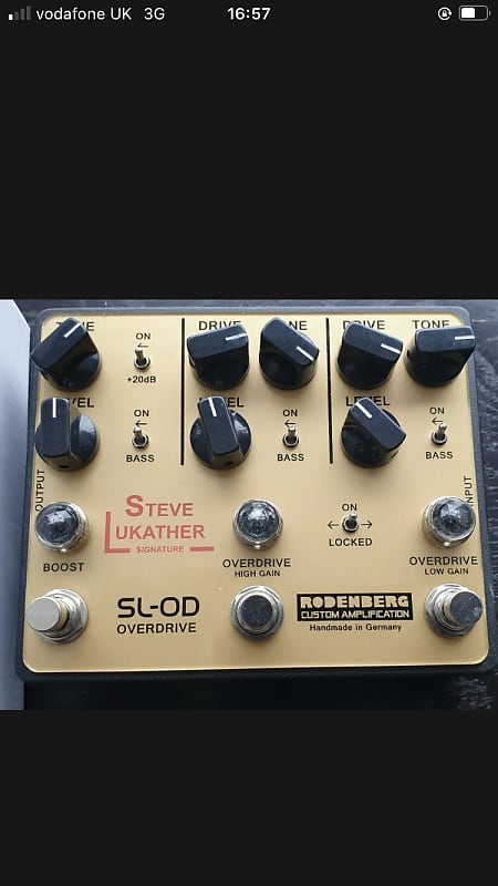 Rodenberg SL-OD Steve Lukather Signature GAS-789 2020 Gold | Reverb UK