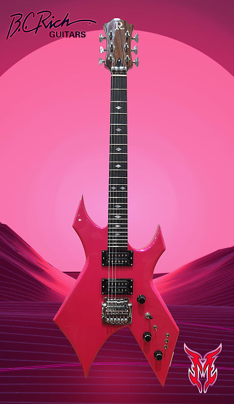 B.C. Rich Custom Shop Warlock Kahler 2024 - Ultraviolet image 1