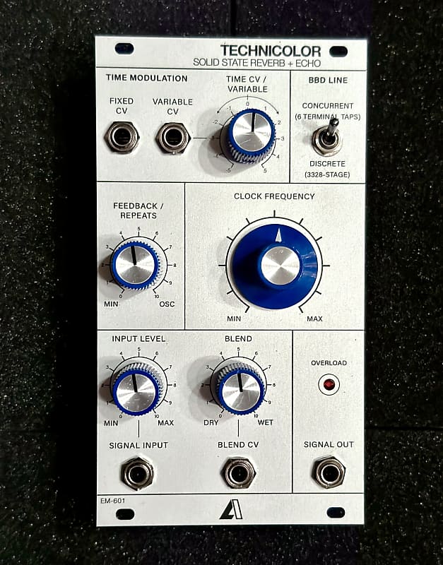 LA Circuits EM601 Technicolor Analog Reverb Reverb