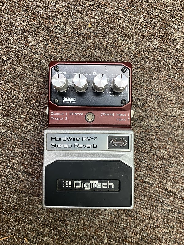 DigiTech Hardwire RV-7 Stereo Reverb