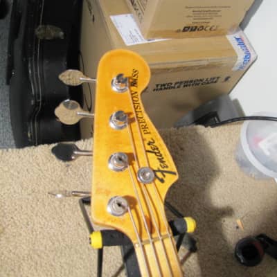 Fender Precision Bass Custom 1973 Mocha image 6