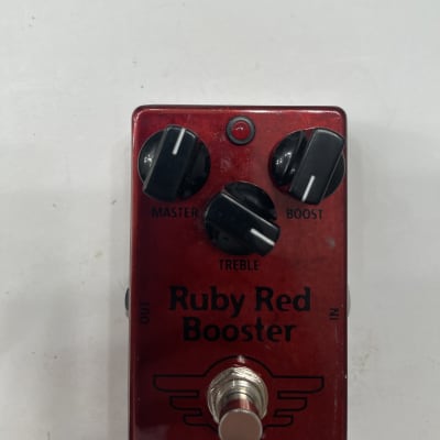 Mad Professor Ruby Red Booster Boost Overdrive Guitar Effect Pedal image 2