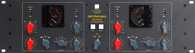 New Chandler Limited TG12413 Zener Limiter Dual Compressor 3-space Rackmount EMI/Abbey Road Studios image 1