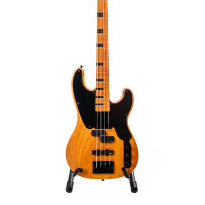 Schecter Model-T Session 4-String Bass Aged Natural Satin