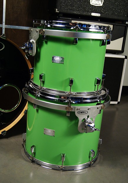 OCDP NAMM show 14×6.5 OCDP 6.5x14 15 Ply Vented Maple Snare Drum Black USED | Reverb