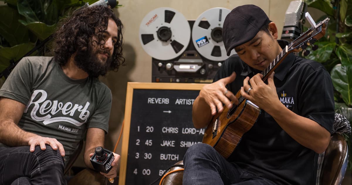 Video Jake Shimabukuro Talks Ukulele and Plays "Eleanor Reverb News