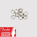 Genuine Fender Nickel Mounting Nuts For USA Pots & Jack (12) - 001-6352-049