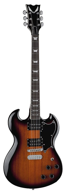 Dean GS TBZ Gran Sport - Electric Guitar with Grover Tuners and USA DMT Pickups - Trans Brazilia image 1